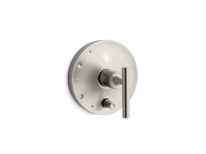 Kohler - Purist Rite-Temp Valve Trim With Push-Button Diverter And Lever Handle