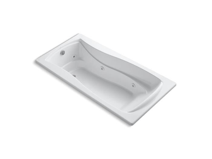 Kohler - Mariposa 72 X 36 Inch Drop-In Heated Whirlpool Bath - 120V Heat Pmp