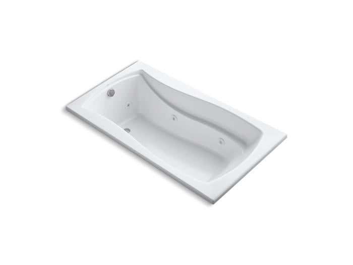 Kohler - Mariposa 66 X 36 Inch Drop-In Heated Whirlpool Bath - 120V Heat Pmp