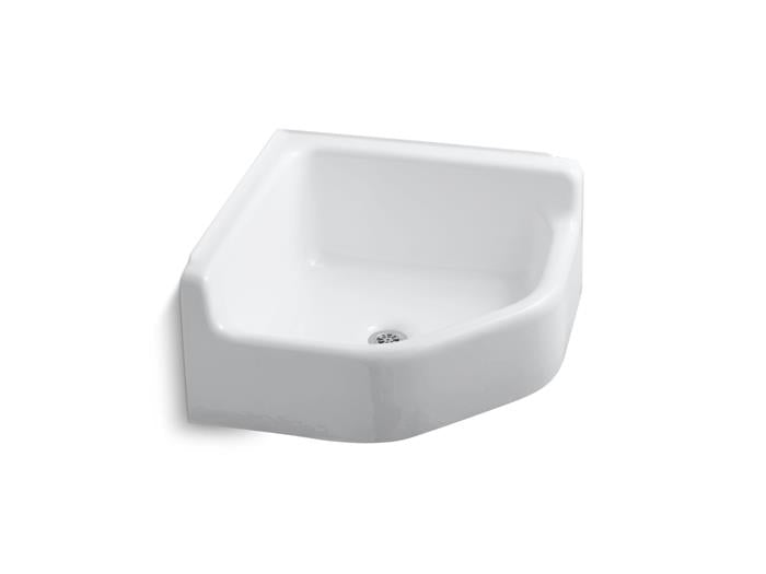 Kohler - Whitby 28 X28 Floor-Mount Corner Service Sink