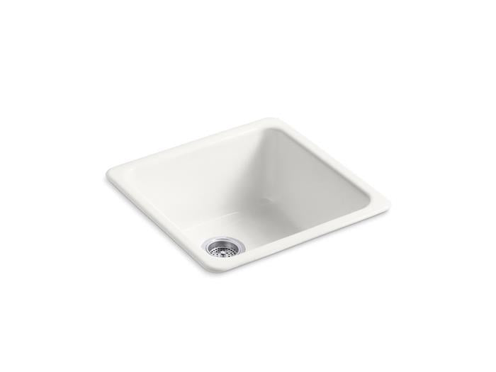 Kohler - Iron/Tones 20-3/4 Inch Rect Top/Undermount Single Bowl Kitchen Sink