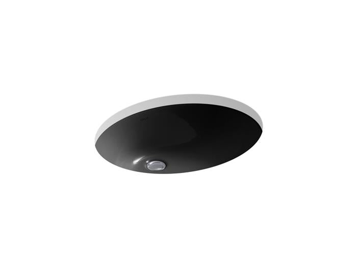 Kohler - Caxton 19X15 Inch Oval Undermount Bathroom Sink With Clamp