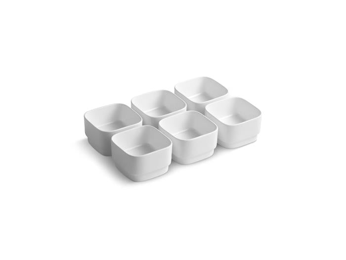 Kohler - Prep Bowls (Set Of 6) For Stages 33 Inch And 45 Inch Sinks
