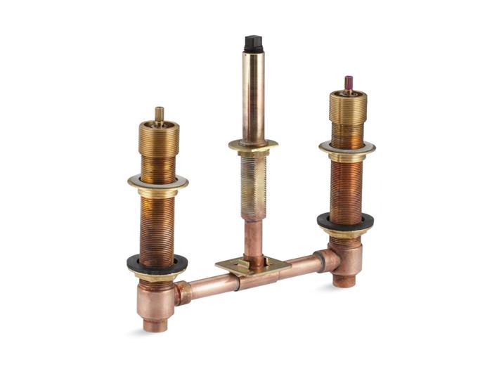 Kohler - 1/2 Inch Ceramic High-Flow Valve With Rigid Connections