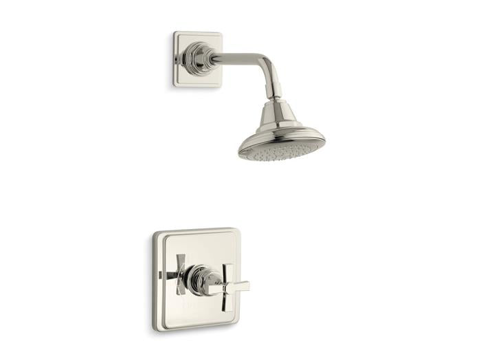 Kohler - Pinstripe Shower Trim, Pure-Cross