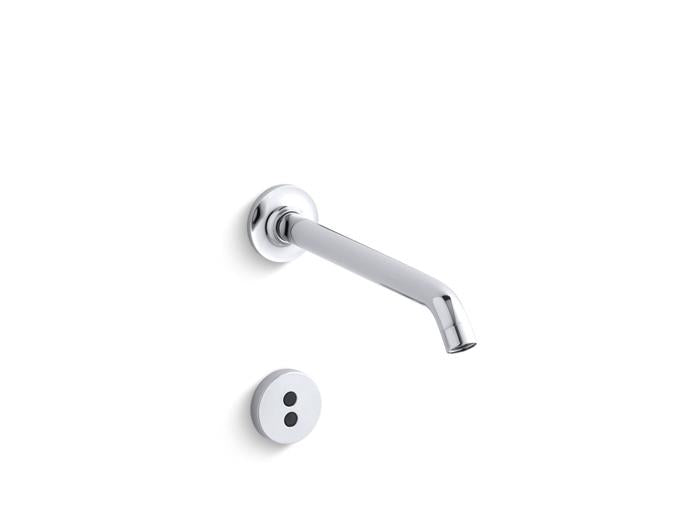 Kohler - Insight Purist Wall-Mount Touchelss Lavatory Faucet Trim -35° Spt 8-1/4