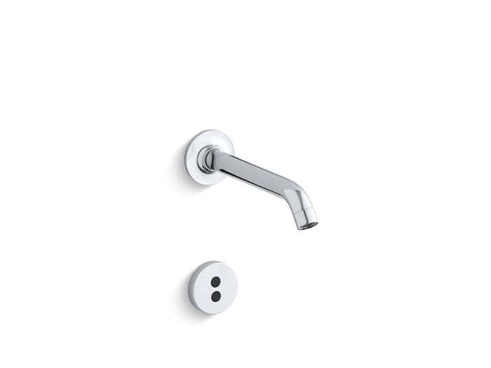 Kohler - Insight Purist Wall-Mount Touchelss Lavatory Faucet Trim -35° Spt 6-1/4