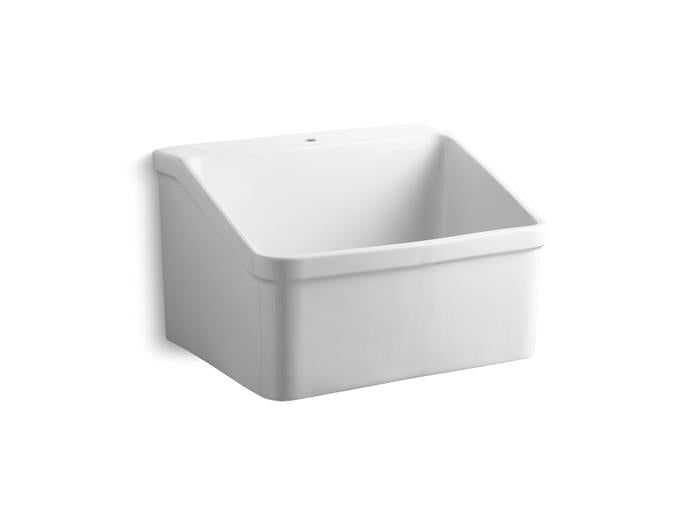 Kohler - Hollister 28 X 22 Inch Bracket-Mount Utility Sink With Single Faucet