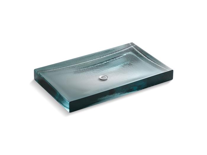 Kohler - Antilia 28-3/4 Inch Rectangular Vessel Bathroom Sink, No Overflow - Icea
