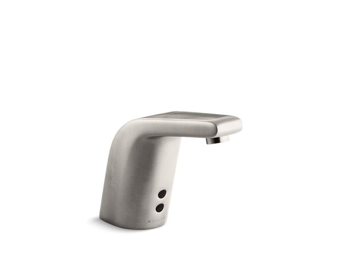 Kohler - Sculpted Touchless Single-Hole Lavatory Faucet With Insight Sensor Technology, Dc-Powered, 0.5 Gpm