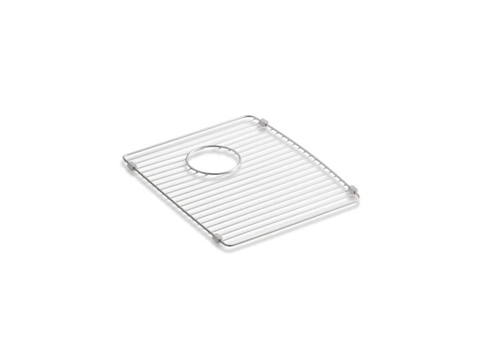 Kohler - Deerfield Bottom Basin Rack, Left - Stainless Steel