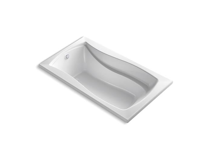 Kohler - Mariposa 66 X 36 Inch Drop-In Heated Bubblemassage Air Bath With Bask Heated Surface