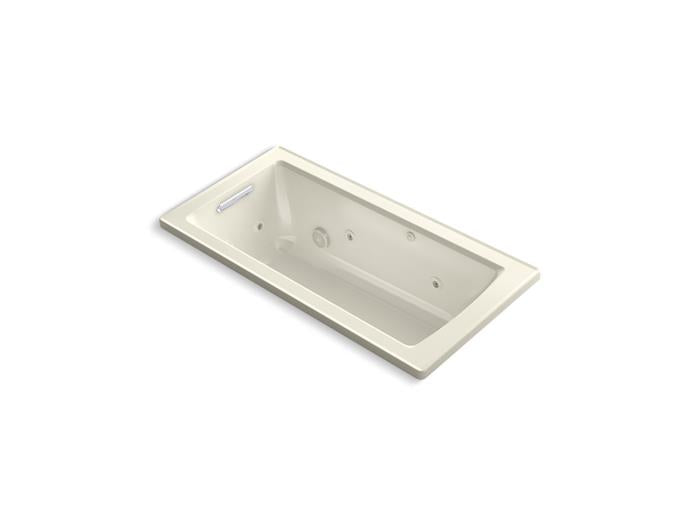 Kohler - Archer 60 X 30 Inch Drop-In Heated Whirlpool Bath