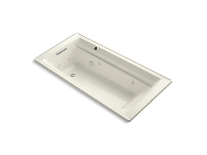 Kohler - Archer 72 X 36 Inch Drop-In Whirlpool Bath With Bask Heated Surface