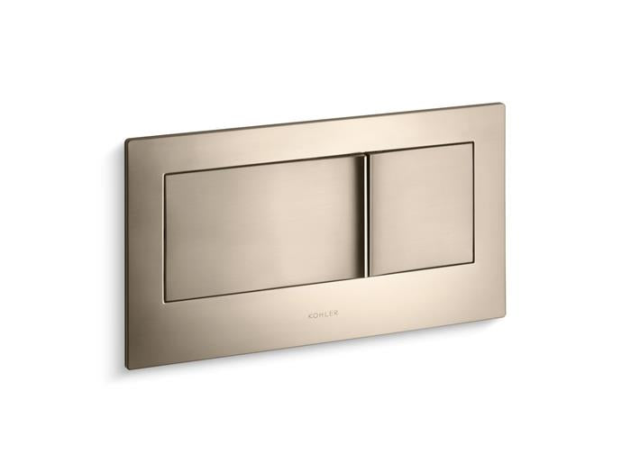 Kohler - Veil Flush Actuator Plate For 2X6 Inch In-Wall Tank And Carrier System