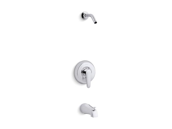 Kohler - July Rite-Temp Bath And Shower Trim Kit, Without Showerhead