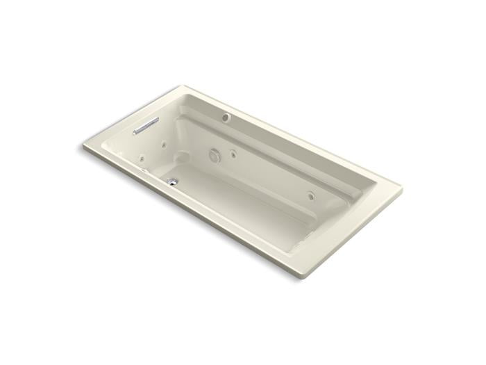 Kohler - Archer 72 X 36 Inch Drop-In Heated Bubblemassage Air Bath With Whirlpool