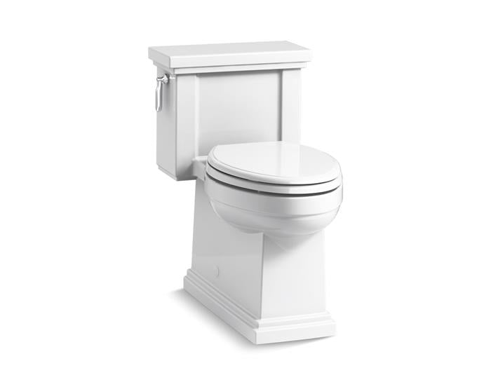 Kohler - Tresham One-Piece Compact Elongated Toilet With Skirted Trapway, 1.28 Gpf