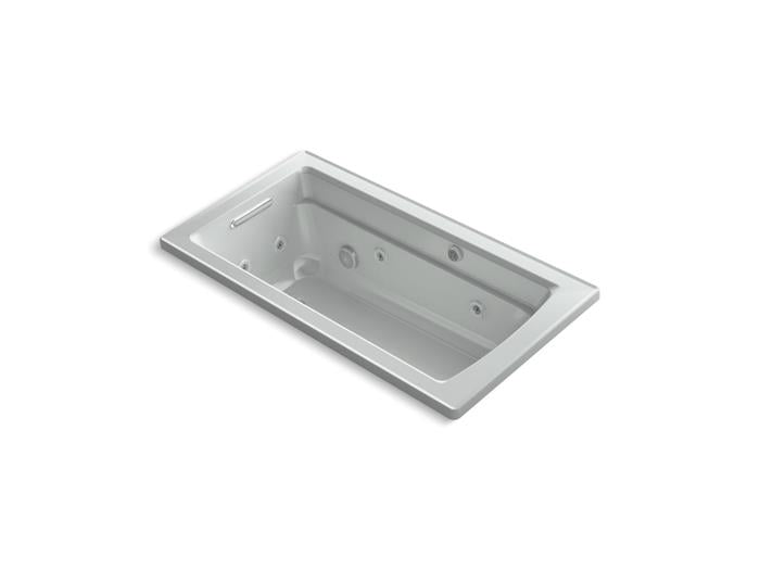 Kohler - Archer 60 X 32 Inch Drop-In Heated Bubblemassage Air Bath With Whirlpool