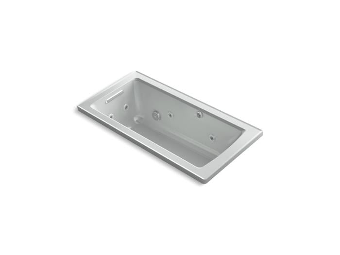 Kohler - Archer 60 X 30 Inch Drop-In Heated Bubblemassage Air Bath With Whirlpool