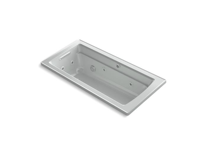 Kohler - Archer 66 X 32 Inch Drop-In Heated Bubblemassage Air Bath With Whirlpool
