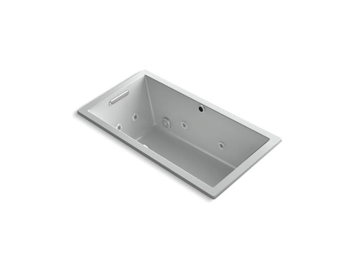 Kohler - Underscore 60X32 Inch Drop-In Heated Bubblemassage Air Bath With Whirlpool