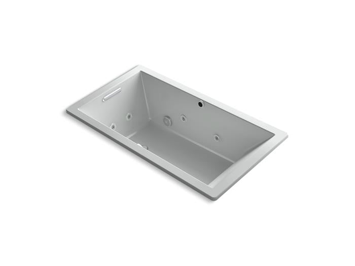 Kohler - Underscore 66 X 36 Inch Drop-In Heated Bubblemassage Air Bath With Whirlpool
