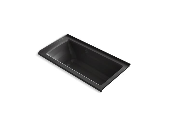 Kohler - Archer 60 X 30 Inch Alcove Heated Bubblemassage Air Bath With Bask Heated Surface