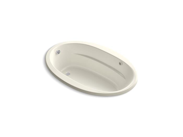Kohler - Sunward 66 X 42 Inch Drop-In Heated Bubblemassage Air Bath With Bask Heated Surface