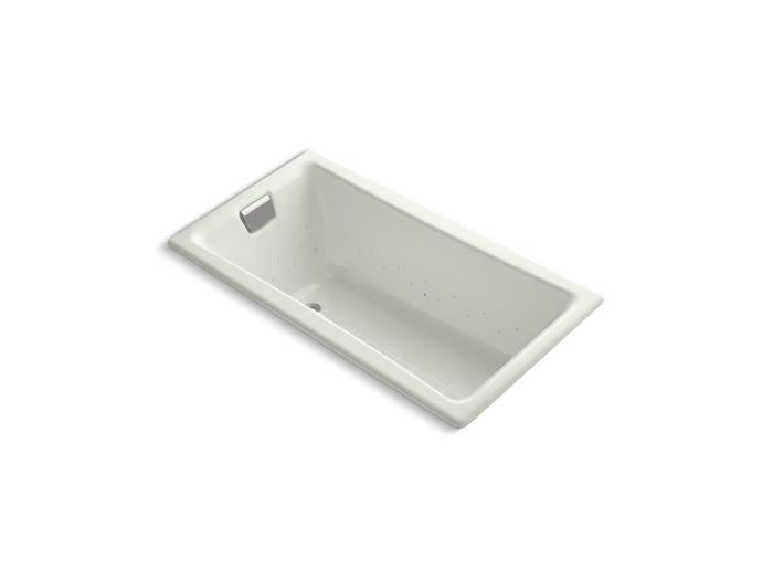 Kohler - Tea-For-Two 60 X 32 Inch Drop-In Heated Bubblemassage Air Bath - Dune