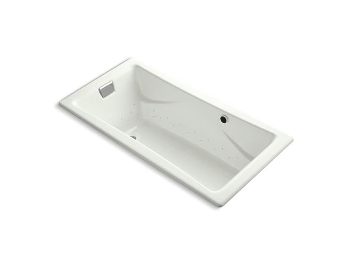 Kohler - Tea-For-Two 71-3/4 X 36 Inch Drop-In Heated Bubblemassage Air Bath - Dune