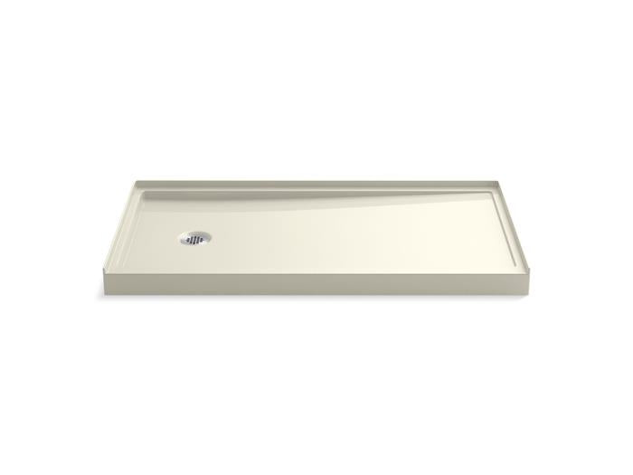 Kohler - Rely 60 X 32 Inch Alcove Shower Base, Left Drain