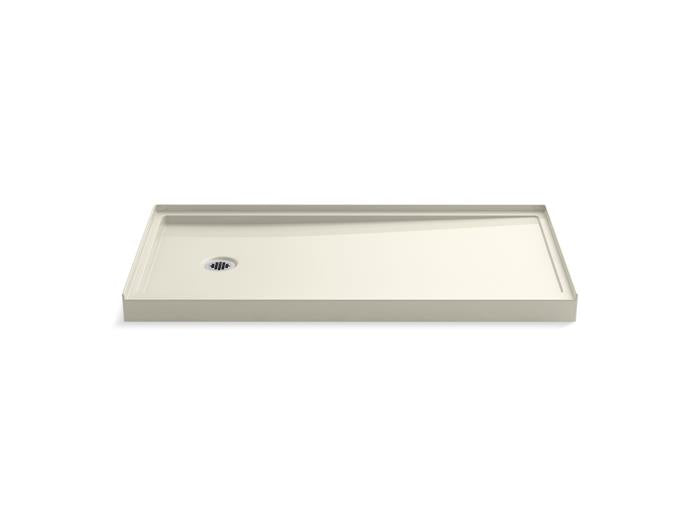 Kohler - Rely 60 X 30 Inch Alcove Shower Base, Left Drain