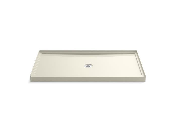 Kohler - Rely 60 X 34 Alcove Shower Base, Center Drain