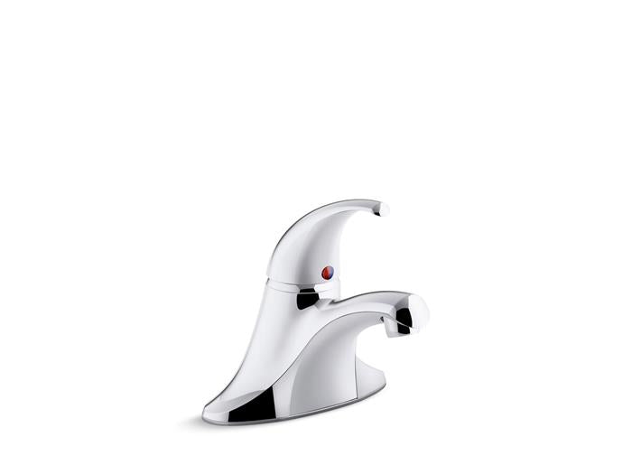 Kohler - Coralais Single-Handle Centerset Bathroom Sink Faucet With Pop-Up Drain, 0.5 Gpm