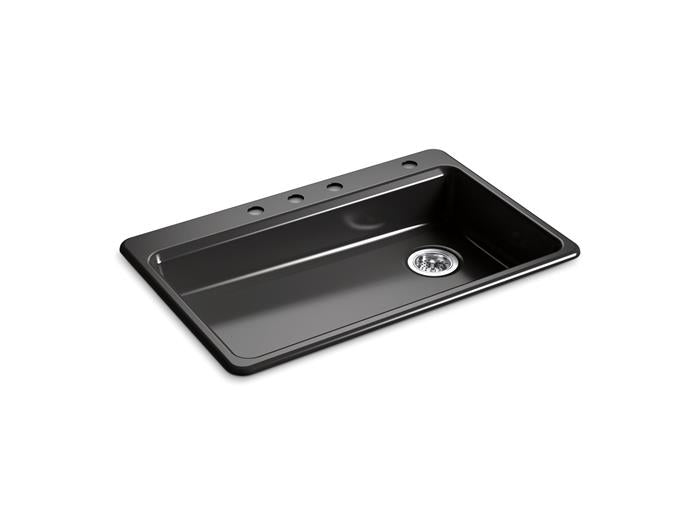 Kohler - Riverby 33 Inch Top-Mount Single-Bowl Kitchen Sink