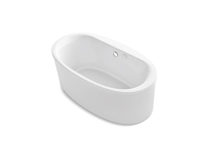 Kohler - Sunstruck 65-1/2 X 35-1/2 Inch Freestanding Heated Bubblemassage Air Bath With Bask Heated Surface