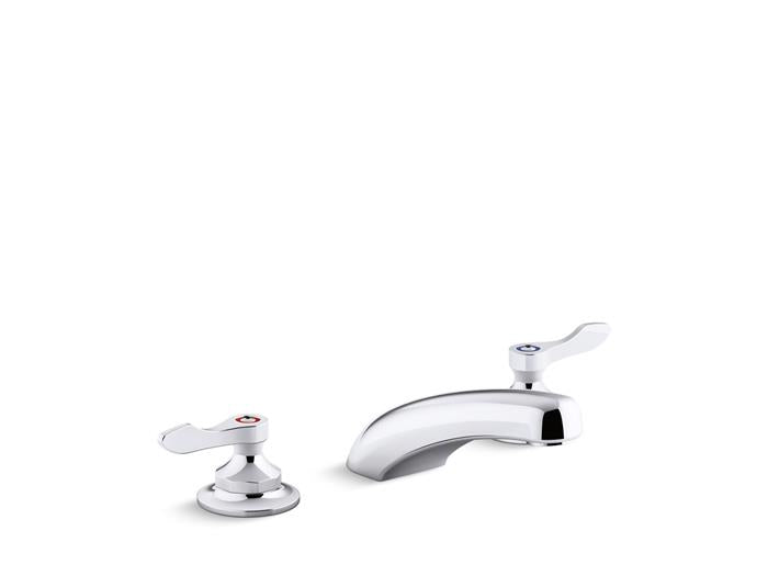 Kohler - Triton Bowe 0.5 Gpm Widespread Bathroom Sink Faucet With Aerated Flow And Lever Handles, Drain Not Included