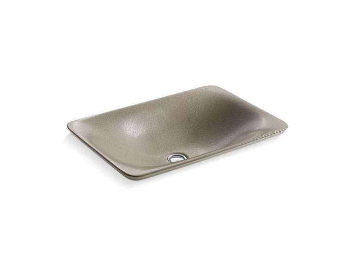 Kohler - Shagreen 21-1/4 Inch Rectangular Drop-In Bathroom Sink, No Overflow