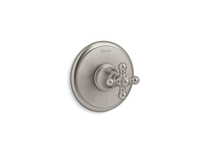Kohler - Artifacts Thermostatic Valve Trim, Cross Handle