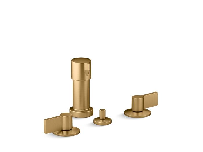 Kohler - Components Widespread Bidet Faucet With Lever Handles