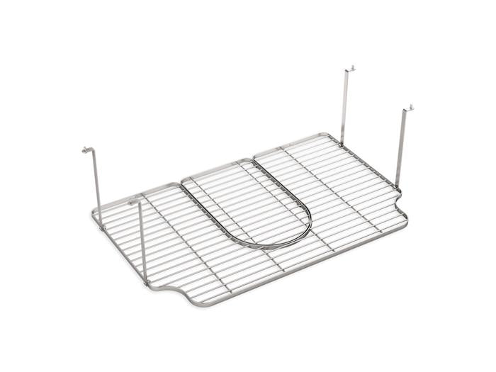 Kohler - Farmstead Under Sink Shelf - Stainless Steel