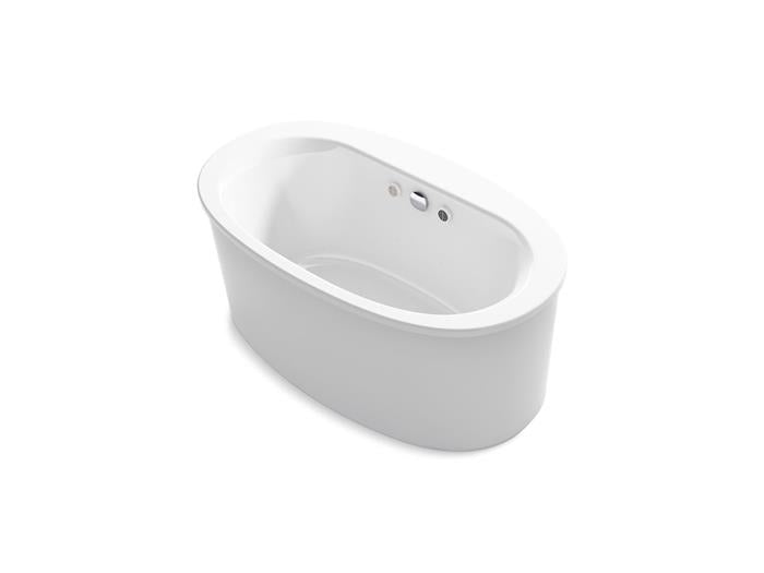 Kohler - Sunstruck 60-1/2 X 34-1/2 Inch Freestanding Heated Bubblemassage Air Bath With Bask Heated Surface