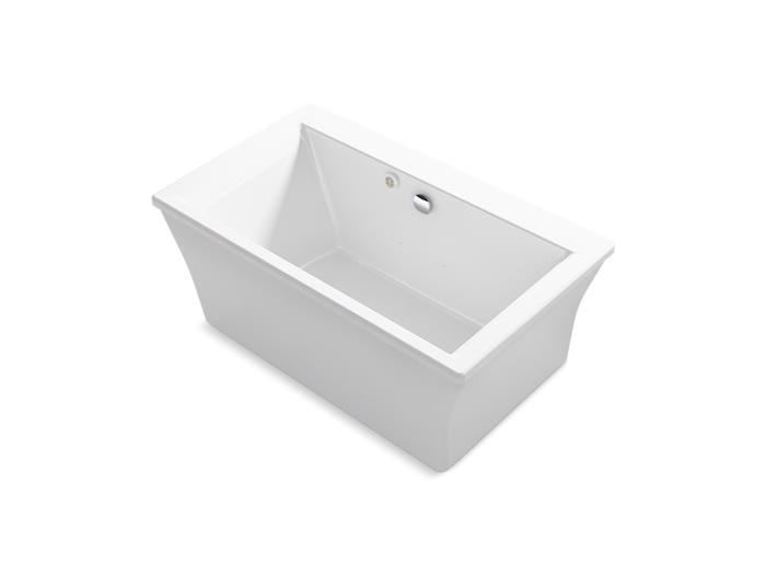 Kohler - Stargaze 60 X 34 Inch Freestanding Heated Bubblemassage Air Bath With Fluted Shroud