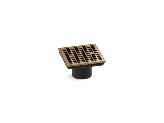 Kohler - Square Brass Tile-In Shower Drain (Drain Body Not Included)