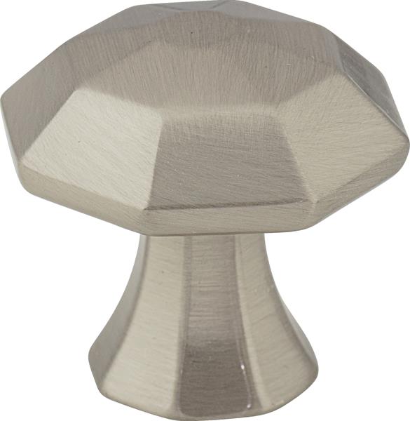Jeffrey Alexander - 1-1/4 Inch Overall Length Octagonal Wheeler Cabinet Knob