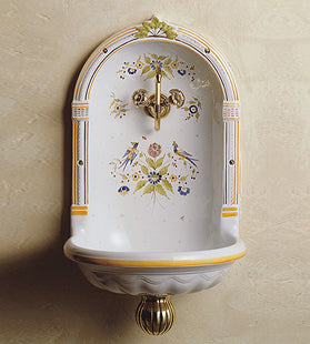 Herbeau - Niche Earthenware Fountain