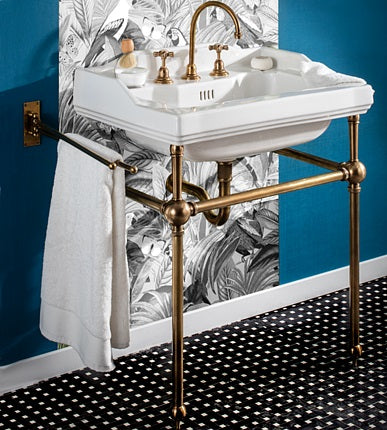 Herbeau - Monarque Metal Washstand Only