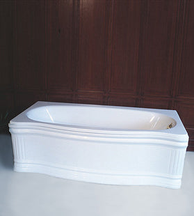 Herbeau - Old Time Fiberglass Bathtub & Panel