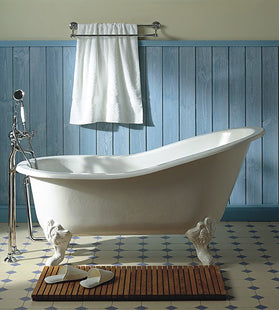 Herbeau - Cast Iron Marie Louise Bathtub & Cast Iron Feet